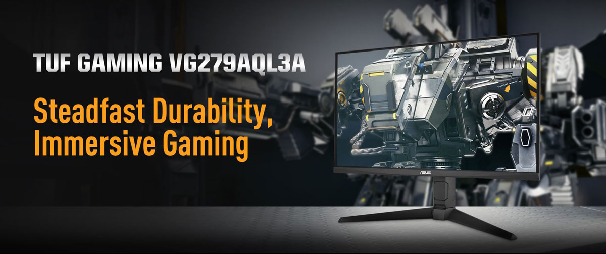 Asus TUF Gaming VG279QL3A 27 inch FHD 180Hz ELMB sRGB Gaming Monitor Price in BD